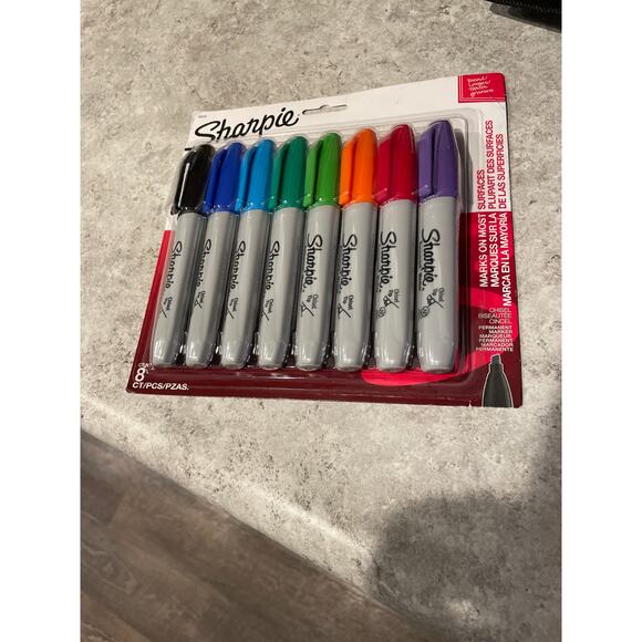Sharpie Chrisel Tip 8ct Bright Markers - Picture 1 of 3